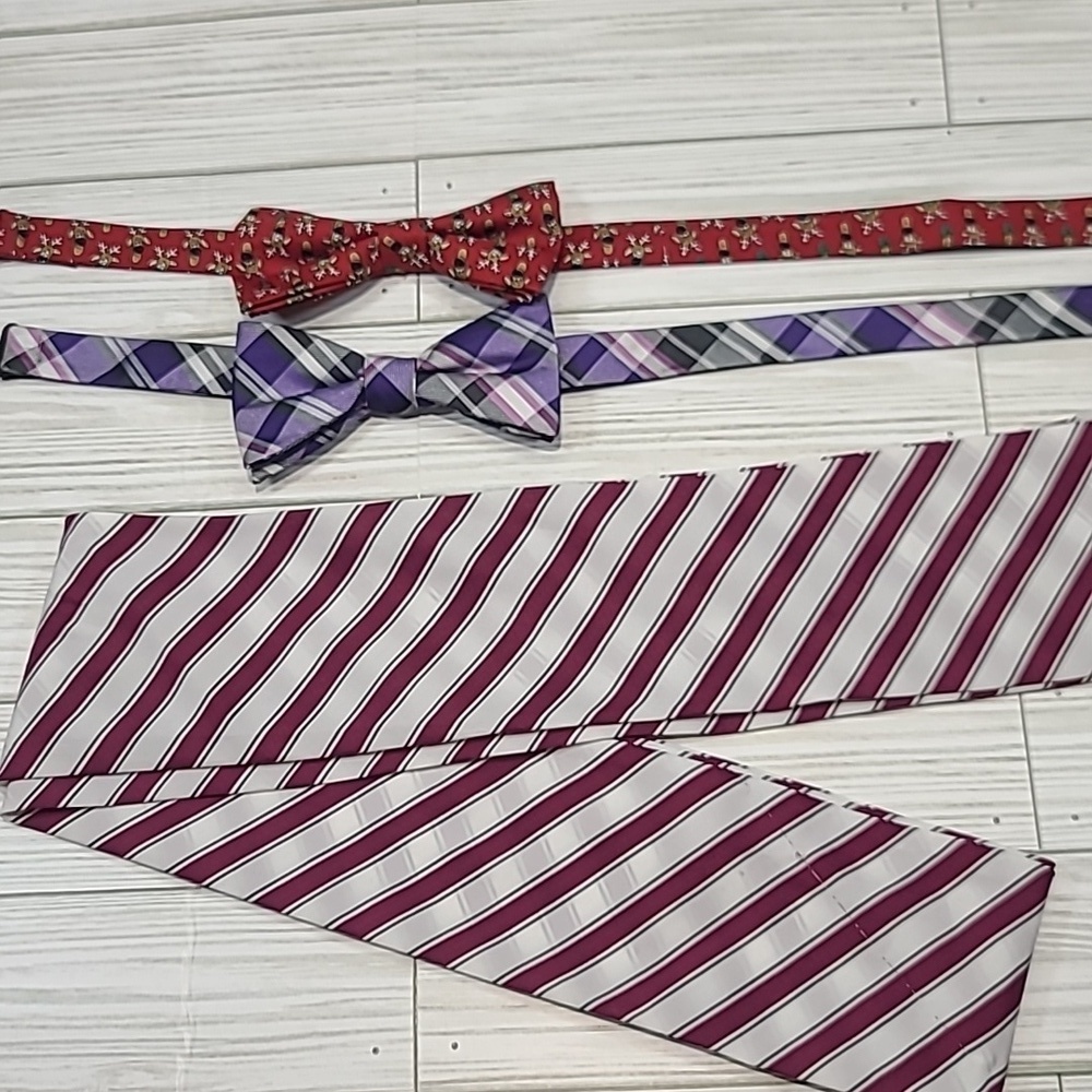 Little black tie adjustable bow tie